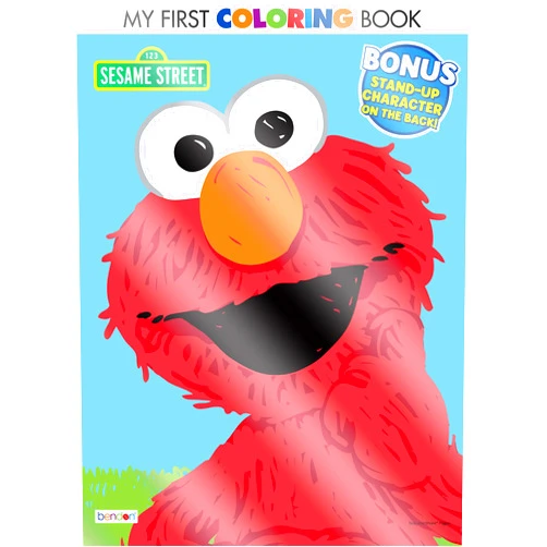 Sesame Street Elmo My First Coloring Book 80 Pages