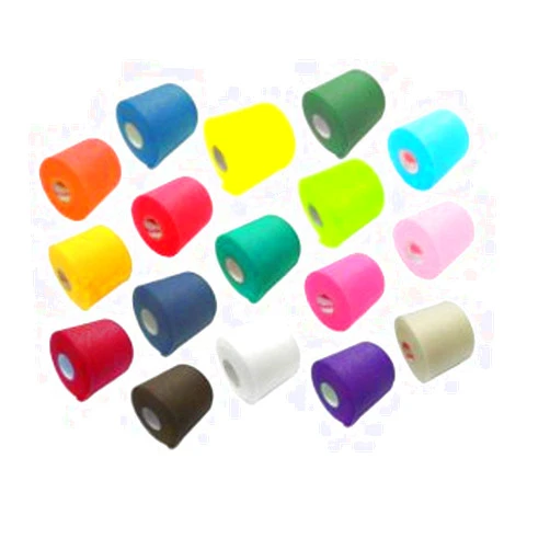 MUELLER Mixed Colors Bulk Prewrap for Athletic Tape - 12 Rolls, Rainbow by IthacaSports