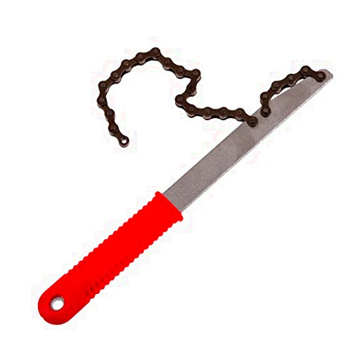 Fubeasi Bicycle Freewheel Turner Chain Whip Cassette Sprocket Remover Tool Freewheel Repair Tools Bicycle Chain Repair Tool