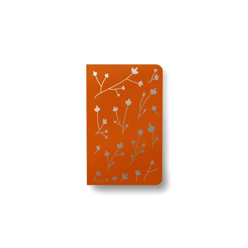 Denik Samantha Classic Layflat with Silver Foil, 5.25