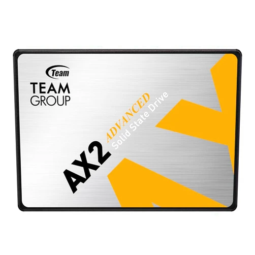 TEAMGROUP AX2 512GB 3D NAND TLC 2.5 Inch SATA III Internal Solid State Drive SSD (Read Speed up to 540 MB/s) Compatible with Laptop & PC Desktop T253A3512G0C101