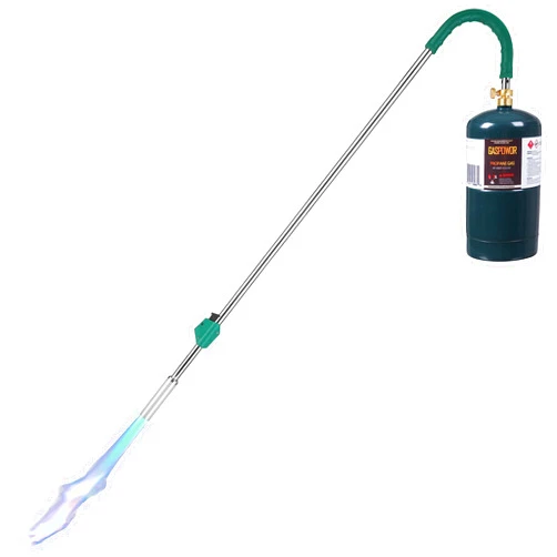 GASPOWOR Weed Torch Propane Burner,50,000 BTU(CSA),Self Igniting Flame Weeder for Weeding,Blow Torch,Gas Vapor,33