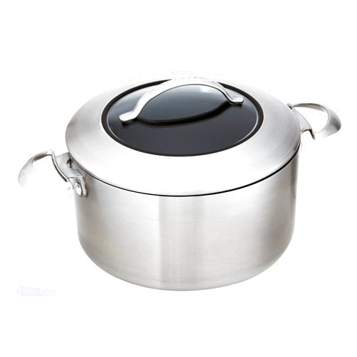 Scanpan CTX 7.5 Quart Covered Dutch Oven, Stainless Steel