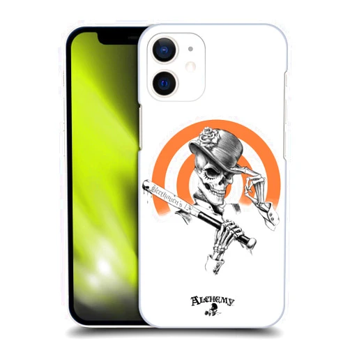 Head Case Designs Officially Licensed Alchemy Gothic Dead Droog Skull Hard Back Case Compatible with Apple iPhone 12 Mini