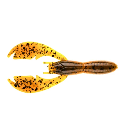 NetBait BAITFUEL Baby PACA Craw Creature Bait Infused with Supercharged X55 Formula Gel | 3.75-Inch, Alabama Craw