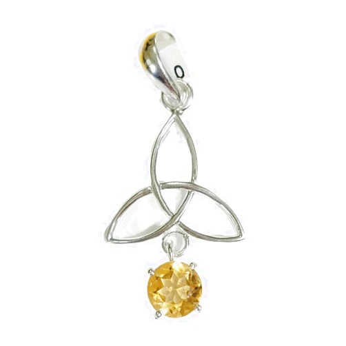Handmade Citrine Pendant, Pure 925 Sterling Silver, Yellow Citrine Jewelry, Bezel Handmade Pendant, Fine Cut Citrine Necklace Pendant, Gift Her, Mom