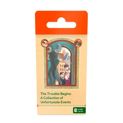 Yoto The Trouble Begins: A Collection of Unfortunate Events – 3 Kids Audiobook Cards for Use with Yoto Player & Yoto Mini Story Box Bluetooth Speaker, Fun Adventurous Stories for Children Ages 9+