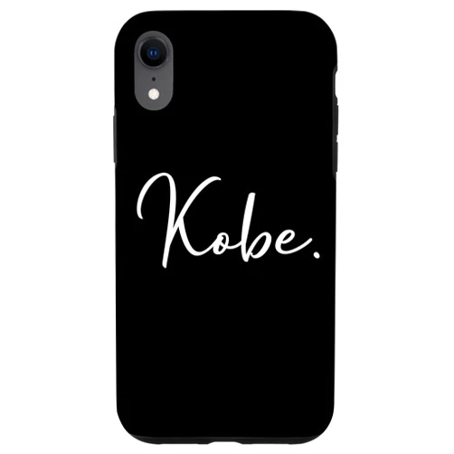 ExtraFourty Designs Kobe - Handwritten Name Case for iPhone XR