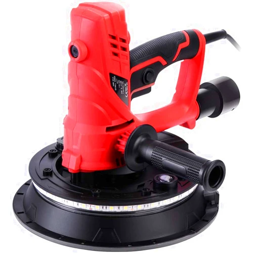 Power Pro 2100 POWER PRO 2600 Electric Drywall Sander - Variable Speed 1500-2600rpm, 850 Watts, with Automatic Vacuum System, LED Light, and Dust Bag (2600)