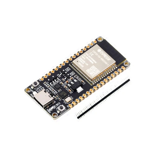 waveshare ESP32-C6 RISC-V Microcontroller Development Board Integrated WiFi 6, Bluetooth 5 and IEEE 802.15.4 (Zigbee 3.0&Thread), Adopts ESP32-C6-WROOM-1-N8 Module, Support USB and UART Development