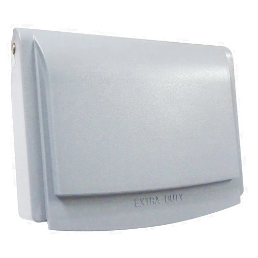 Sigma Electric Sigma Engineered Solutions 14441 1-Gang Horizontal Slimline in-Use Weatherproof Cover, Gray