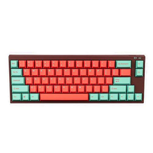 Leopold x MK FC660MBT Vapor 65% Double Shot PBT Wireless/Bluetooth Mechanical Keyboard (Cherry MX Red)