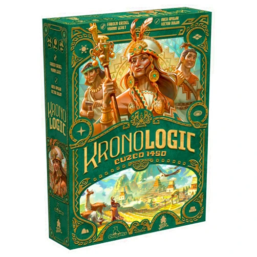 Super Meeple Kronologic: Cuzco 1450 | Mystery Detective Game for Kids, Teens & Adults | Solve The Unexplained Mysteries Plaguing 1450s Peru | Competitive or Solo Deductive Game | Ages 10+ | 1-4 Players | 30 Min