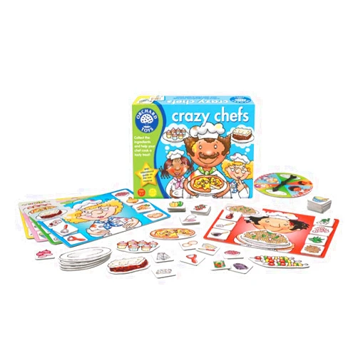 Orchard Toys Crazy Chefs Children's Game, Multi, One Size