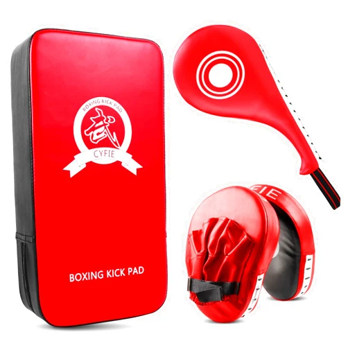 Cyfie Boxing Pads Curved Focus Punching Mitts Training Hand Target Pads Gloves Training Focus Pads for Kickboxing, Karate, Muay Thai Kick, Sparring, Dojo, Martial Arts Punch Mitts for Kids, Men, Women