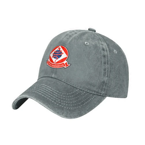 HUIJIANGFA VF-102-Diamond-Backs Cowboy Hat Casquette Denim Cap Black Hat for Men Women