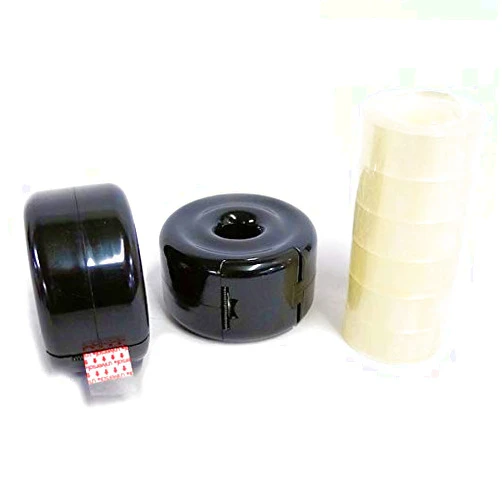 WBDeals Handy Tape Dispenser with 3 Rolls of Tape, Set of 2