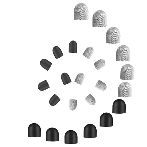 Granarbol 24-Pack Replacement Mesh Fiber Tips & Rubber Tips only Compatible with Granarbol 4-in-1 Stylus Touch Screen Pen 0.20-inch(5mm) & 0.28-inch(7mm) Series