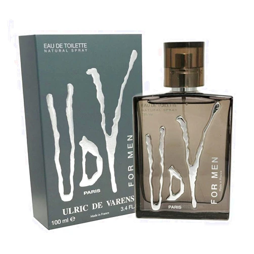Ulric De Varens Classic Eau De Toilette for Men - Masculine, Seductive, and a Scent of Virility - Tantalizing, Woody, Citruses and Notes of Fern, Mint, Tarragon, and Rosemary- 3.4 Fl Oz