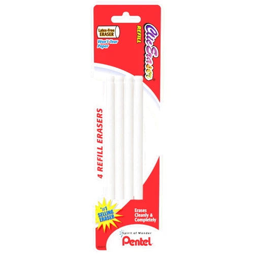 Pentel® Clic Eraser™ Refills, 3 1/2
