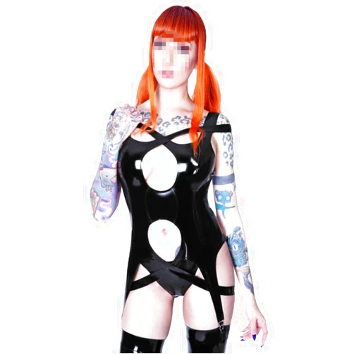 Palace Civet Latex Rubber Catsuits Boned Super Corsets Back Lacing Fitted Waist-Constricting 0.8mm