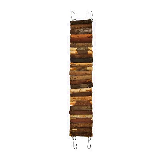 Generic A & E Cages Natural Wooden Bendable Ladder/Bridge Small