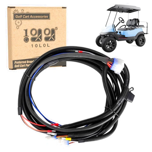 10L0L Golf Cart Bucket Harness 12V for Golf Cart Club Car Precedent (2008.5 Up) - 2022 Update -78 inch
