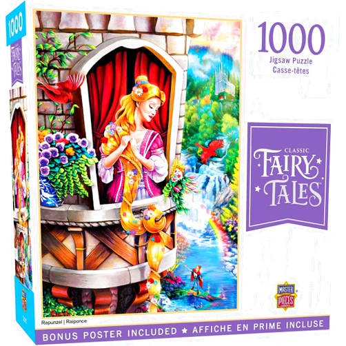 Masterpieces Baby Fanatic MasterPieces 1000 Piece Jigsaw Puzzle for Adults, Family, Or Kids - Rapunzel - 19.25