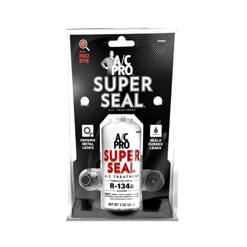 InterDynamics AC Pro Car Air Conditioner R134A Refrigerant Stop Leak Kit, For Rubber and Metal Leaks in O Rings and Hoses, 3 Oz, ACPMRL3