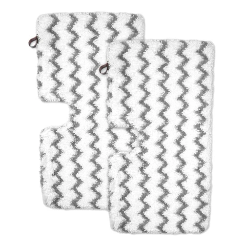 Qudamah 2PCS Replacement Steam Mop Steam Cleaner Pads Pro for Shark Professional Steam Pocket Mop S3501 S3601 S3601D S3550 S3801 S3901 S3901D SE450 Steamer Pads Floor Cleaning Pads Washable