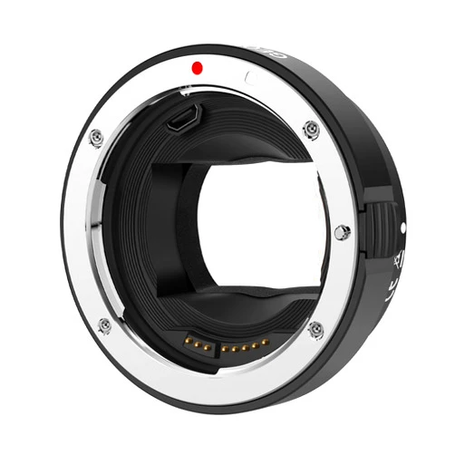 GEORDGY EF to Sony E Mount Adapter, Auto Focus Lens Converter Ring for Canon EF/EF-S Lens to Sony E Mount Camera A7III A7RIII A7IV A9 A6600, with Auto Focus & Aperture Control