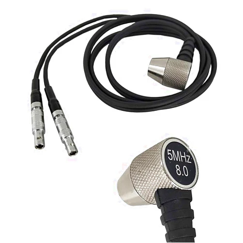 YFYIQI Ultrasonic Thickness Gauge Meter Tester Monitor Probe Sensor Transducer 5MHz Φ8 (UTG-ST) Standard Configure Probe Apply to TM-8812 Ultrasonic Thickness Gauge