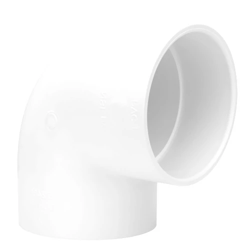 Lswteiz 4 Inch 90 Degree Elbow PVC Pipe Fittings 2 Way Right Angle PVC Pipe Fitting, Furniture Build Grade SCH40 (Socket x Socket) 4