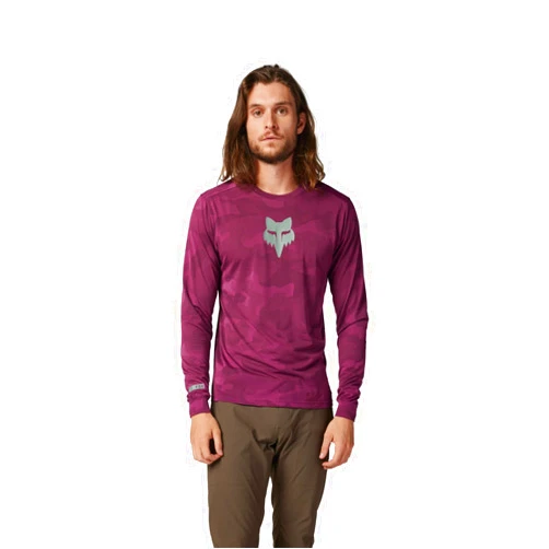 Fox Racing Men's Ranger Tru Dri LS Mountain Bike Jersey