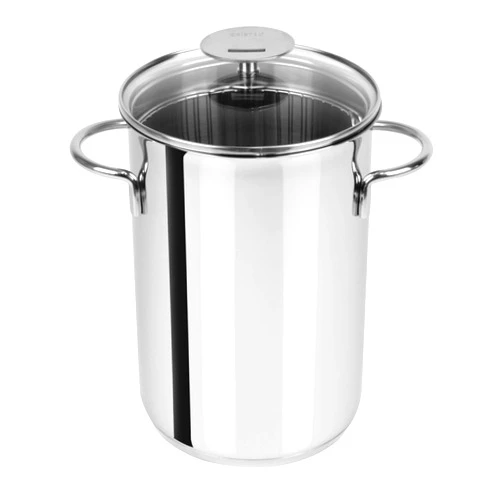 CRISTEL®, 18-10 stainless Steel Asparagus Pot, 3-Ply construction, Shinny Finish, Dishwasher oven safe, all hobs + induction, Extras collection, MADE IN FRANCE 6