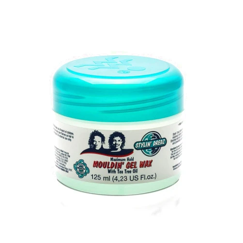 Stylin Dredz Mouldin' Gel Wax - Loc n Twist Gel - Dreadlock Gel Wax with Tea Tree Oil - 125 ml