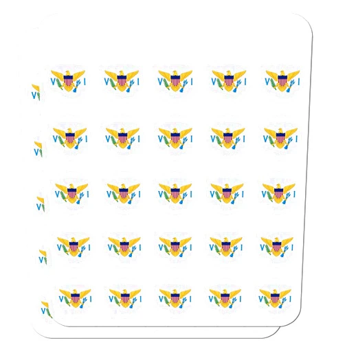 GRAPHICS & MORE Virgin Islands US Territory Flag Planner Calendar Scrapbooking Crafting Stickers