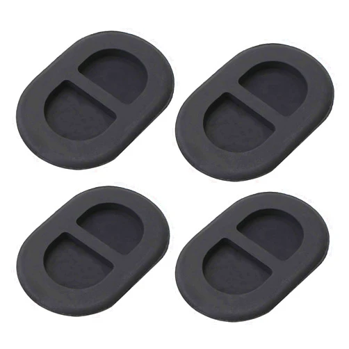 Gdcreestar Floor Plugs for Jeep Wrangler Floor Rubber Plug Floor Pan Plugs Drain Plugs for 2007-2021 Jeep Wrangler JK JKU JL JLU Gladiator JT - 68194821AA Aftermarket Replacement Plug (4 Pack)