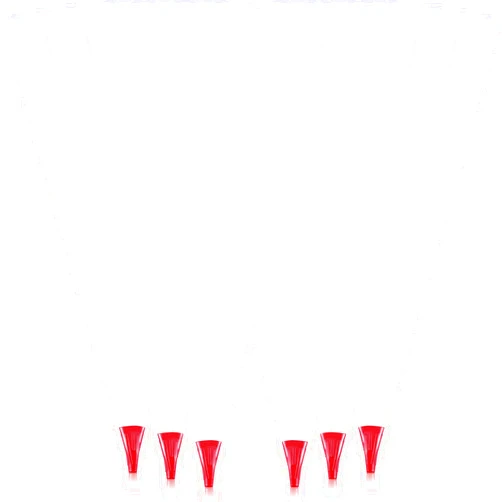 Gueevin 6 Pcs Tile Grout Masonry Mortar Bag with Molded in Tip 13 x 24 Inch Grout Bag for Tile Heavy Duty Tear Resistant Puncture Tip Cement Sealer for Installation Work (Red)