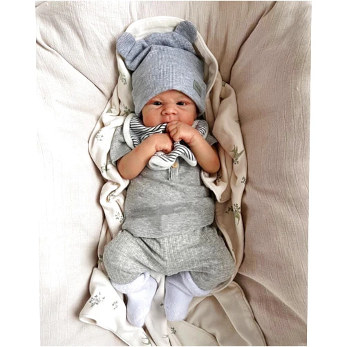 KOKOMANDY Reborn Baby Dolls 19Inch Soft Cloth Weighted Body Silicone Reborn Newborn Doll Lifelike Baby Dolls That Look Real Child Birthday Gifts Dolls Toys & Accessories