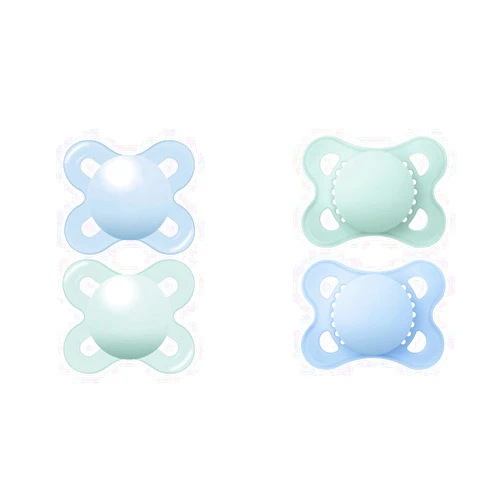 MAM Original Start Matte Newborn Baby Pacifier, Best Pacifier for Breastfed Babies & Original Matte Baby Pacifier, Nipple Shape Helps Promote Healthy Oral Development, Sterilizer Case
