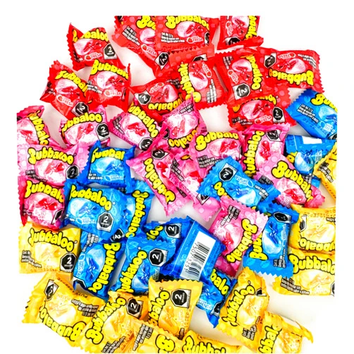 New To Town Bubbaloo Chewing Gum, Mixed Flavors, 48 Pieces
