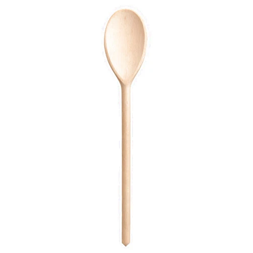 HIC Kitchen Wooden Spoon, FSC-Certified Beechwood, 12-Inch