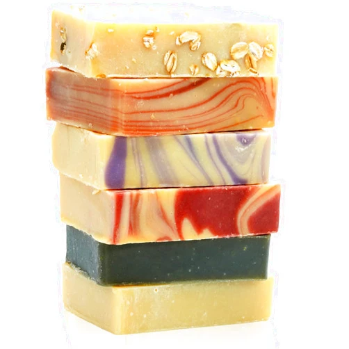 Way Natural Goat Milk Soap Bars, Variety (6 Hand/Body Soap Bars) - Gentle, No Dyes, Real Goat Milk Bar Soap for Men & Women - Natural, Organic Goat Soap (Large, 5oz)