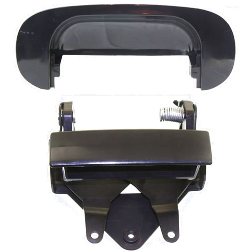 Garage-Pro Tailgate Handle SET Compatible with 1994-2001 Dodge Ram 1500, Fits 1994-2002 Dodge Ram 2500, Fits 1994-2002 Dodge Ram 3500 Smooth Black Old Body Style