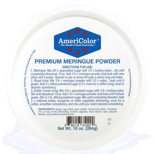 AmeriColor Premium Meringue Powder, 10 Ounce