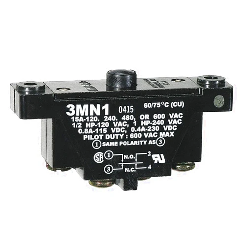 Best Price Square Honeywell 3MN1 Switch, Basic, Actuator-PIN PLUNGER, 15AMPS, SCREW TERMINATION