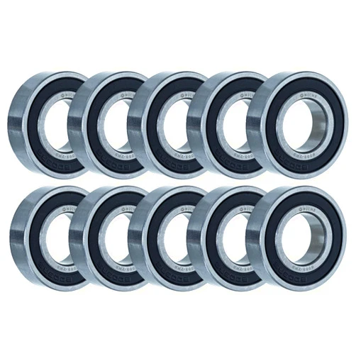 NICHE Wheel Bearing 6003-2RS 17x35x10mm Single Row Deep Groove 10 Pack