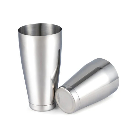 Ailelan Boston Cocktail Shaker Set, Professional Bar Shaker Set Bartender Kit, Stainless Steel Martini Shaker with Weighted 28oz Unweighted 18oz Drink Mixer Tins Bartending Tools for Bartender