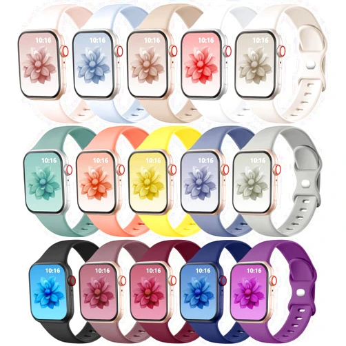 GEAK Compatible with Apple Watch Bands for Women Men 40mm, Sport Wristband for iWatch Bands for Women 40mm 38mm 41mm 42mm Series 10 9 8 7 6 5 4 3 2 1 SE Ultra